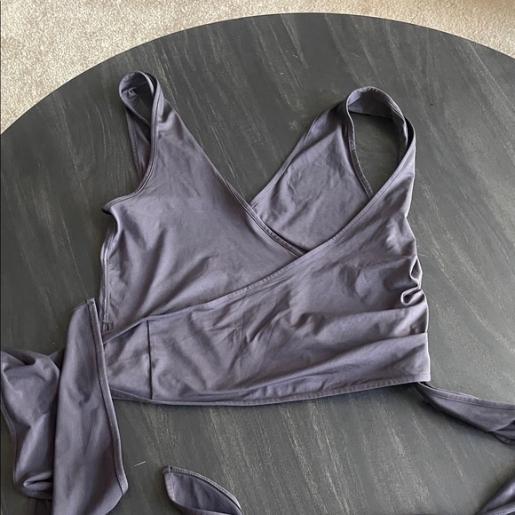 lululemon athletica Purple Wrap Top - Picture 1 of 3